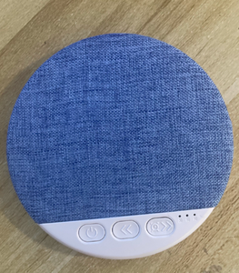 Almohada de Masaje de Tela Azul, Recargable por USB, Función Musical, Alivio para la Espalda, Altavoz Portátil - Product Image 5