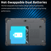 Tablet PC Industrial Resistente de 8 Pulgadas con Android 13, Octa Core, 4G LTE, Pantalla Táctil IPS, IP65 Impermeable
