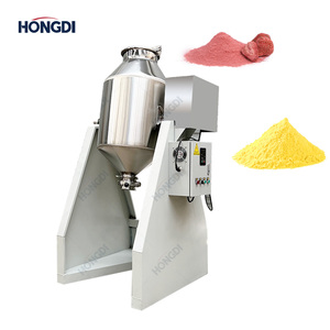 Agitateur mélangeur à double cône avec moteur en acier inoxydable SUS304, capacité de 30 L pour le mélange de poudres chimiques et plastiques - Product Image 2