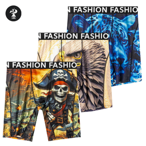 Sous-vêtements pour hommes imprimés personnalisés, respirants, graphiques, anime, dessin animé, taille plus, sport, séchage rapide, impression numérique, caleçons <span class=keywords><strong>boxer</strong></span>, logo à la taille - Product Image 4