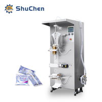 Machine d'emballage automatique de sachets liquides Shuchen pour l'eau, le jus, le lait, le remplissage et la fermeture de sachets avec imprimante de date
