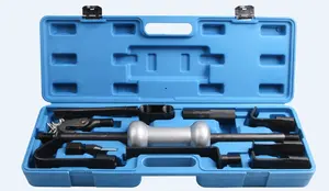 13pc Comprehensive 10Lb Dent Puller Slide Hammer Body Repair Garage Tool Set