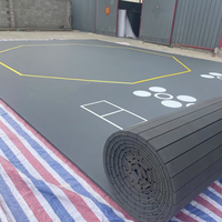 Tapis de Jiu-Jitsu souple en PVC de haute qualité, personnalisé et complet, pour la lutte, le MMA et le judo, enroulable, en mousse, à vendre