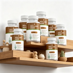 Cápsulas de Psyllium Husk, Suplemento Herbal de Fibra, 500mg de Extracto de Psyllium Husk, Cápsulas de Psyllium Husk a Granel - Product Image 4