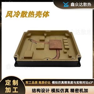 Carcasa de disipador de calor de aleación de aluminio hecha a medida para equipos de comunicación, diseño industrial sinterizado - Product Image 5