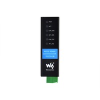 Server Serial RS232 RS485 ke RJ45 Ethernet, Operasi Independen Saluran Ganda RS232 dan RS485, Port Ethernet Ganda