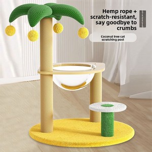Structure d'escalade pour chat, étagère pour chat, capsule spatiale pour chat, lit pour chat, arbre à chat avec plateforme <span class=keywords><strong>de</strong></span> observation intégrée, jouets pour chat - Product Image 2