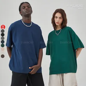 Camiseta solta de gola alta para verão feminina, logotipo personalizado, roupa de academia, verão de alta qualidade, 100% coton