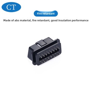 Adaptateur de connecteur automobile OBD2 plaqué or, mâle coudé 16 broches J1962M avec broches coudées pour l'adaptation aux véhicules OLIVER - Product Image 4