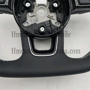 Volant en cuir de qualité pour Audi A4 RS3 RS5 RS6 A6 C7 C6 A7 A3 RS7 TTRS TT R8 S4 Volant de voiture - Product Image 2