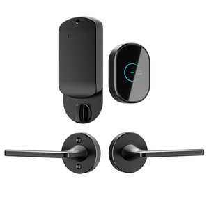 Haute qualité Split Type RFID carte déverrouiller hôtel serrure de porte intelligente antivol électronique serrure de porte en bois pour hôtels Wi-Fi Neworks - Product Image 2