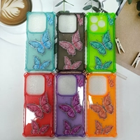 Étui de téléphone portable TPU de luxe antichoc Pro Max, multicolores, avec accessoire de support de téléphone gratuit