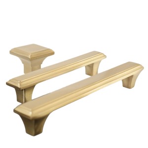Kosin - Minimalist Solid Brass Luxury Kitchen Drawer Handle Furniture Hardware Kitchen Cabinet Wardrobe <strong>Door</strong> Handles - Product Image 3