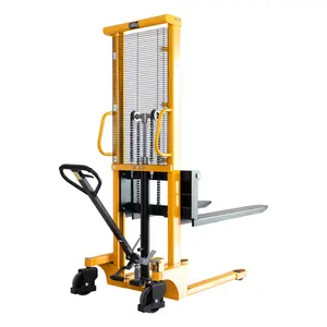 1ton 1.5ton 2ton 1.6M 2M Manual stacker forklift hydraulic hand stacker CE manual pallet stacker