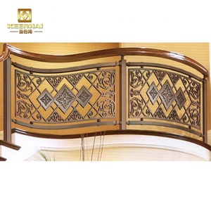 Nouveau design <span class=keywords><strong>d</strong></span>'intérieur, balustre sculpté, <span class=keywords><strong>rampe</strong></span> <span class=keywords><strong>d</strong></span>'<span class=keywords><strong>escalier</strong></span> <span class=keywords><strong>d</strong></span>écorative en <span class=keywords><strong>aluminium</strong></span> pour maison ou bureau élégant - Product Image 4