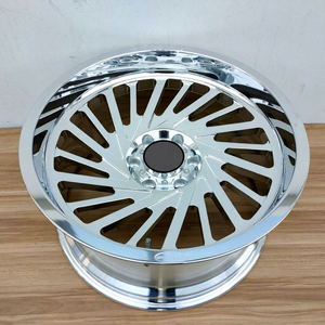 <span class=keywords><strong>ล้อ</strong></span>อัลลอยฟอร์จขนาด20-30นิ้ว<span class=keywords><strong>ก</strong></span>ระบอ<span class=keywords><strong>ก</strong></span>ขัดเงาพร้อมขอบสีเงินสำหรับ F-150ทุนดราราม Silverado Wrangler Rubicon Rims - Product Image 4