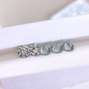 Starsgem a buon mercato Moissanite all'ingrosso Moissanite Bittom bluastro Moissanite <span class=keywords><strong>pietra</strong></span> sciolta - Product Image 2