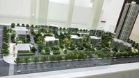 Maqueta Arquitectónica de Plástico ABS de Diseño Moderno Personalizada para Exposiciones Inmobiliarias, Hoteles y Edificios de Oficinas