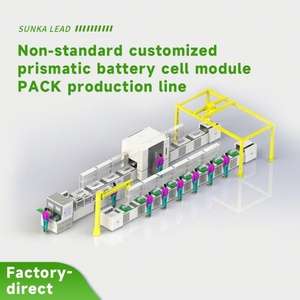 Línea de Ensamblaje de Módulos y Paquetes de Baterías Prismáticas con Diseño de Bucle y Grúa Pórtico de Desplazamiento - Product Image 2