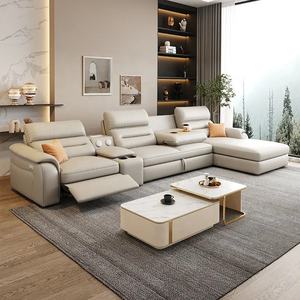 <span class=keywords><strong>2026</strong></span> गीडो इटालियन आधुनिक लक्जरी चमड़े के रिक्लेयर सोफा लिविंग रूम फर्नीचर - Product Image 5