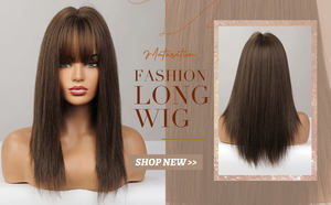 วิกผมยาวตรงสำหรับผู้หญิง,วิกผมคอสเพลย์ทนความร้อนสังเคราะห์วิกบ๊อบโลลิต้า - Product Image 5