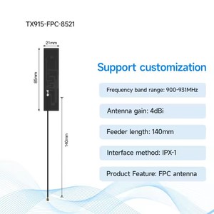 อุปกรณ์เครือข่ายเสาอากาศแบบยืดหยุ่น Ebyte ODM TX915 ซีรีส์ 868/915MHZ FPC/PCB เสาอากาศรอบทิศทางในตัว 2/2.5/3/3.5/4dbi - Product Image 5
