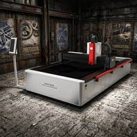 Machine de découpe laser à fibre 3000W avec grande table de travail, découpeuse CNC pour la fabrication de profilés métalliques de rampes d'escalier