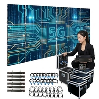 Écran LED portable TOPvision pour location, affichage publicitaire pour événements extérieurs, mur vidéo, écran pour scène d'événement, Chine
