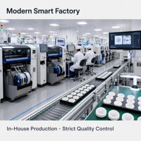 Mini capteur de mouvement PIR KNX de type rideau à quatre éléments avec portée de détection de 6 m, DC 21-30 V, IP20, faible consommation 10 mA pour bâtiments intelligents