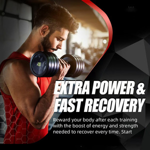 Kapsul Booster oksida nitrat OEM yang mengandung l-arginine dan l-citrulline dan Ginseng untuk pertumbuhan otot dan sirkulasi - Product Image 5