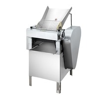 Machine à presser la pâte commerciale, machine à étaler la pâte à pizza à grande vitesse, rouleau en acier inoxydable, machine à pâtes, machine pour boulangerie et restaurant