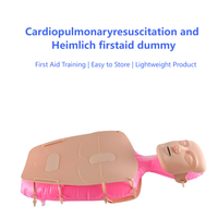 Mannequin d'entraînement multifonctionnel pour la RCR et la manœuvre de Heimlich pour les nourrissons, les enfants et les adultes