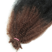 Extensions de cheveux synthétiques tressés 16 brins Spring Afro Twist 30 pouces Marley pour Butterfly Locs, pré-séparées, pour crochet