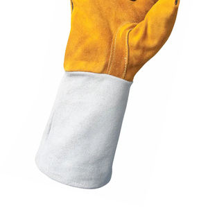 Guantes de Soldadura de Cuero de Último Diseño a Precio de Mayoreo, Guantes de Soldadura Impermeables de Buena Calidad para Hombre - Product Image 4