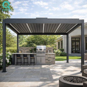 QINGYING Gazebo imperméable <span class=keywords><strong>pour</strong></span> piscine, <span class=keywords><strong>spa</strong></span>, pergola - Product Image 1