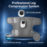 Appareil de massage automatique rechargeable Umeit pour amincir les mollets, masseur électrique à compression d'air pour les jambes avec fonction musicale