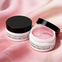 Masque pour les yeux au collagène, patchs roses pour le contour des yeux, effet raffermissant et liftant, coffret spa, emballage personnalisé, ODM
