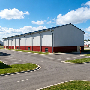 Centro de Distribución de Estructura de Acero Prefabricada de Alta Carga, Edificio de Almacenamiento Logístico Industrial Modular de Gran Capacidad - Product Image 1