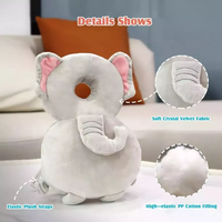 Coussin de protection anti-chute pour bébé, idéal pour l'apprentissage de la marche, coussin dorsal de sécurité pour bébé, vente en gros