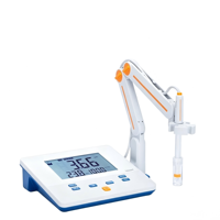pH-mètre de paillasse ASTM E70, testeur d'acidité, analyseur de qualité de l'eau et de température à calibrage automatique avec électrode pH et solutions tampon