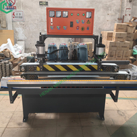 Machine de polissage de bord de miroir de verre de ligne droite