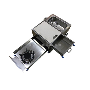 Évier cuisinière conception intégrée cuisine équipement de cuisson RV <span class=keywords><strong>camping</strong></span>-<span class=keywords><strong>car</strong></span> extérieur installations essentielles - Product Image 1
