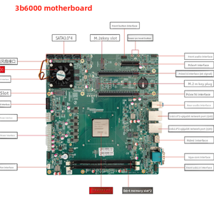 Placa Base <span class=keywords><strong>Loongson</strong></span> 3B6000, Placa de Desarrollo, Plataforma de Computación de Alto Rendimiento, Prototipado y Validación de Hardware - Product Image 2