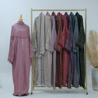 Ensemble Abaya Hijab en Pashmina Premium avec Franges – Vente en Gros Robe Musulmane pour Femme, Tenue Islamique de l'Aïd, Modeste et de Luxe – Fabricant d'Abayas