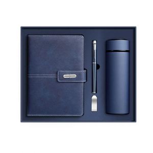 Wholesale Promotional Luxury Gifts Items Business Gift Thermos <b>Cup</b> Notebook Customized With Pen and Bottle - Product Image 2