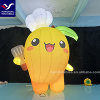 Décoration de scène d'événement Modèle de mangue géante Mangue gonflable géante