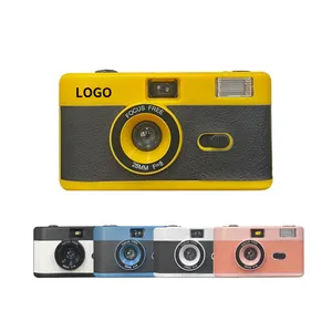 Câmera de filme personalizada para presentes descartáveis, logotipo promocional, câmera de 35 mm, uso único para casamento
