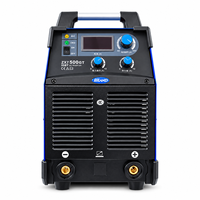 Machine à souder à l'arc DC IGBT RILAND ZX7 500GT 500A, soudeuse à l'arc MMA haute performance pour la fabrication de pipelines et d'acier