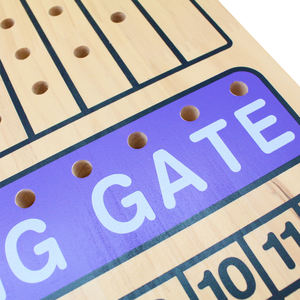 Giochi da tavolo per corse di cavalli giocattoli per cavalli in legno giochi da tavolo da corsa per adulti adolescenti bambini Family Night Fun Party Games - Product Image 4