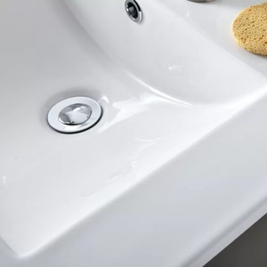 New modern smart simple storage <b>mirror</b> cabinet bathroom cabinet floor-standing washbasin cabinet - Product Image 4